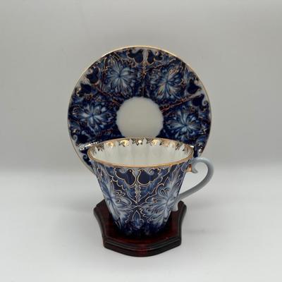 Lomonosov Tea Cup with Saucer