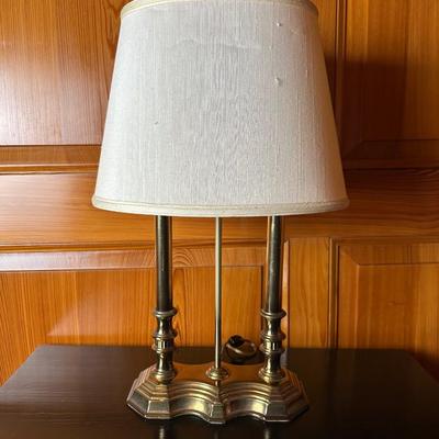 Vintage Double Post Table Lamp