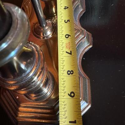 Vintage Double Post Table Lamp