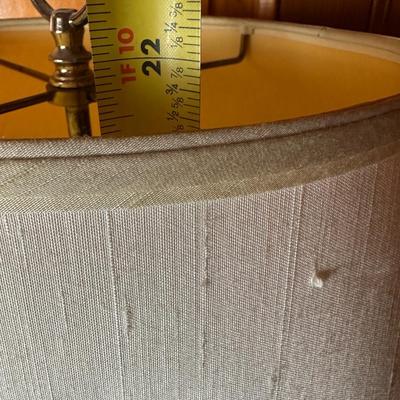 Vintage Double Post Table Lamp