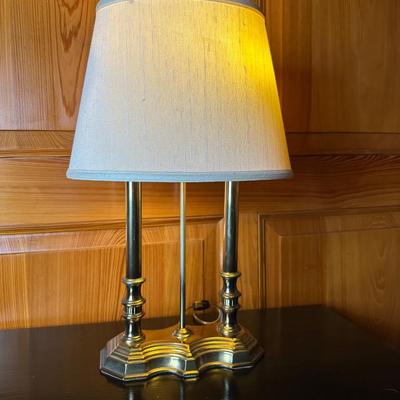 Vintage Double Post Table Lamp