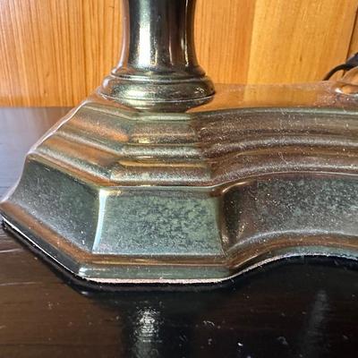 Vintage Double Post Table Lamp