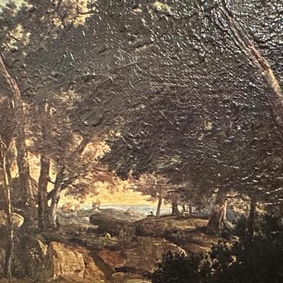 Reproduction “Forest of Fontainebleau” by Jean-Baptiste-Camille Corot