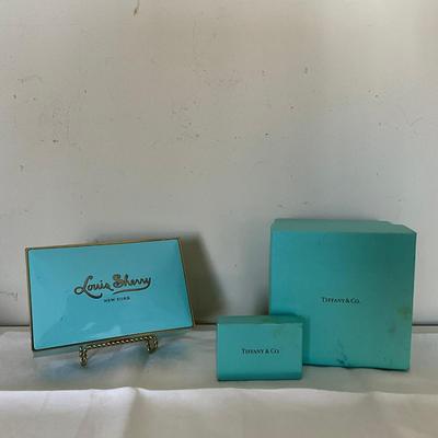 338 Collection of Tiffany & Co. Boxes With A Louis Sherry Blue Box