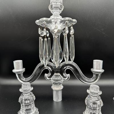 Pair of 3-light Candelabras