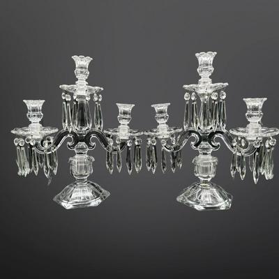 Pair of 3-light Candelabras