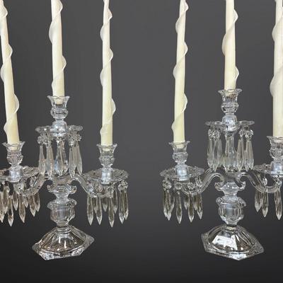 Pair of 3-light Candelabras