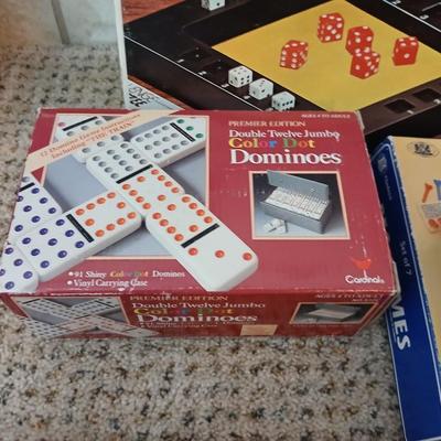 Classic games - Peg games - Scrabble - Yahtzee -Cribbage -Dominoes and cards