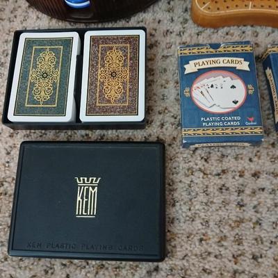 Money betting games - Poker - Rummy-O - cards - 3 player 29 cribbage