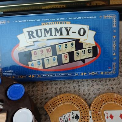 Money betting games - Poker - Rummy-O - cards - 3 player 29 cribbage