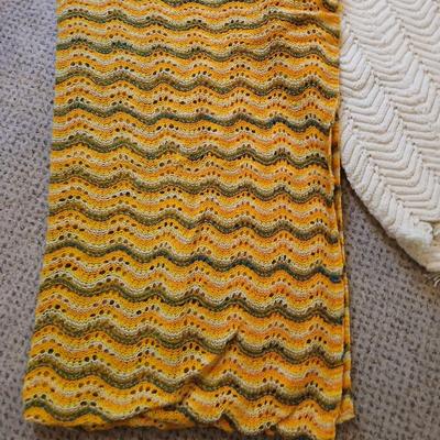 Two handmade Afghans