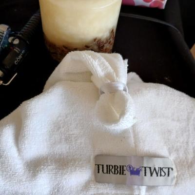 Bath and beauty items, curling iron, makeup bags, Shampoo & conditioner, alarm clock and more