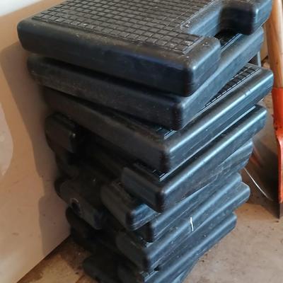 Ten Automotive Puzzle Weights® Adds weight to any vehicle for traction
