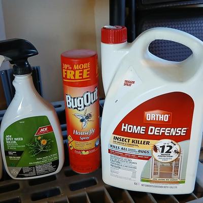 Yard & Garden chemicals - mostly full