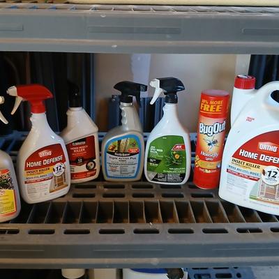 Yard & Garden chemicals - mostly full