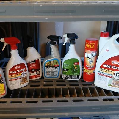 Yard & Garden chemicals - mostly full