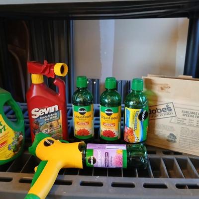 Fertilizers for your plants - Miracle grow and some stakes for trees