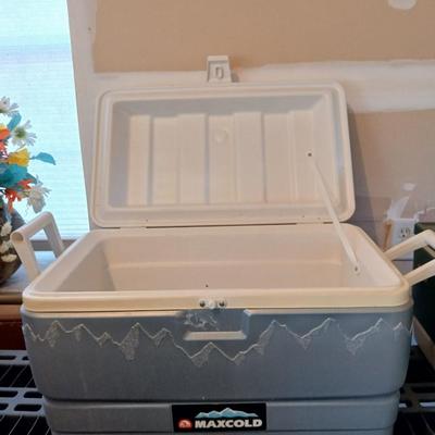 Igloo Maxcold Cooler with a light