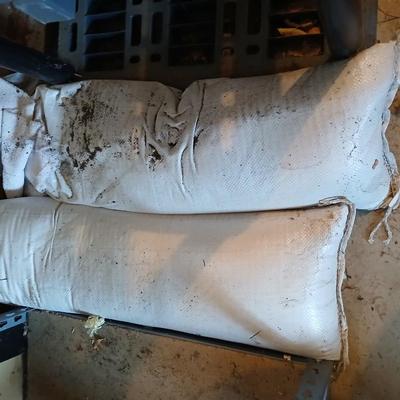 Three sandbags for weighing down items
