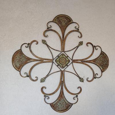 Metal decorative wall art