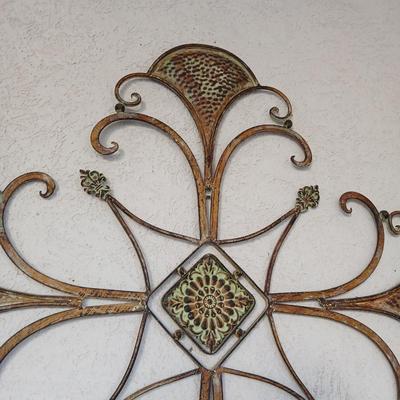 Metal decorative wall art