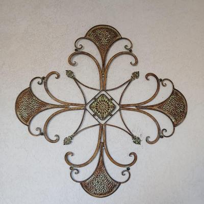 Metal decorative wall art