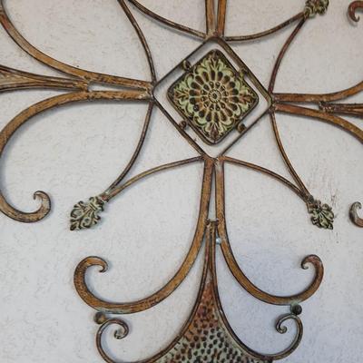 Metal decorative wall art