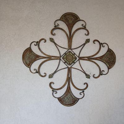 Metal decorative wall art