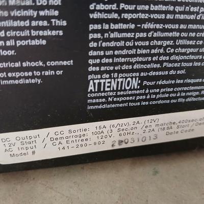 Nice Century Battery Charger