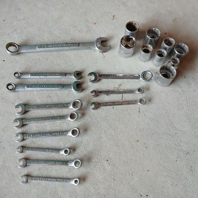 Small Craftsman wrenches and some Craftsman sockets