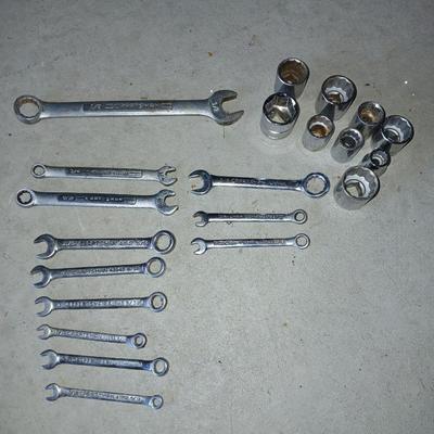 Small Craftsman wrenches and some Craftsman sockets