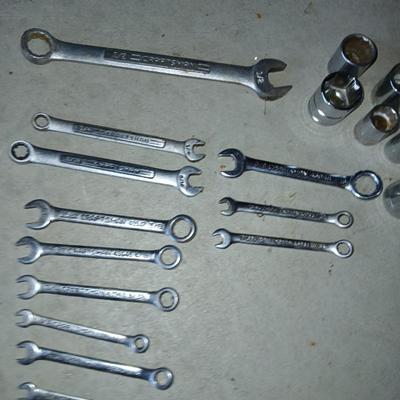 Small Craftsman wrenches and some Craftsman sockets