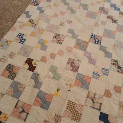 Vintage handmade quilt