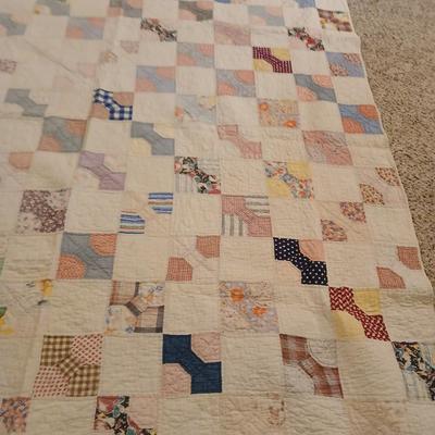 Vintage handmade quilt