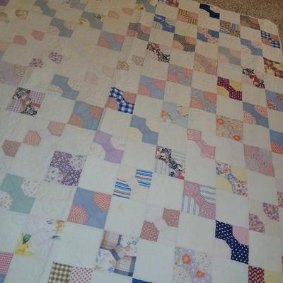 Vintage handmade quilt