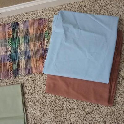 Table linens and place mats