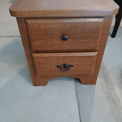 Perdue Two drawer side table / Nightstand