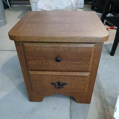 Perdue Two drawer side table / Nightstand