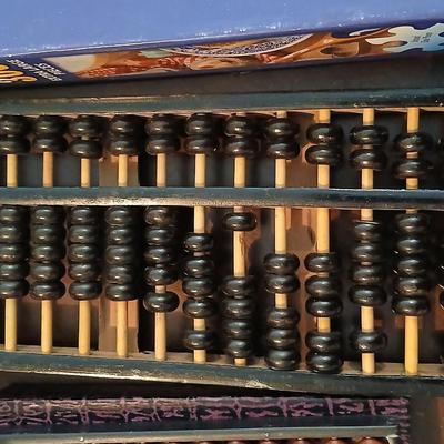 Four puzzles two are new with two Abacus