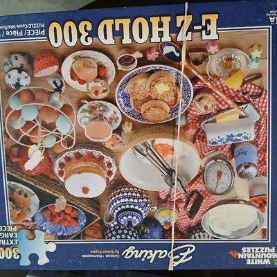 Four puzzles two are new with two Abacus