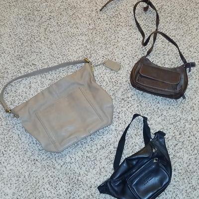 Three purses - Liz Claiborne - Eastport fanny pack -