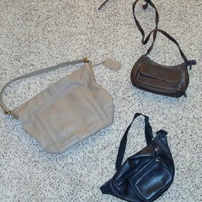 Three purses - Liz Claiborne - Eastport fanny pack -