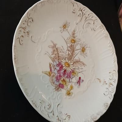 Three beautiful vintage China plates and a China bowl