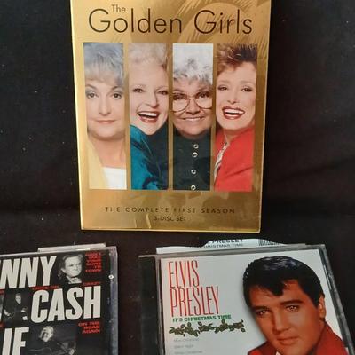 Entertainment media - DVD and music on CD