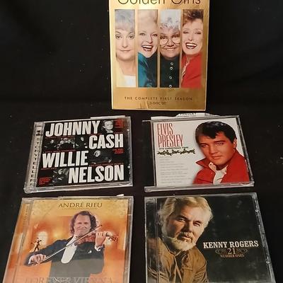 Entertainment media - DVD and music on CD