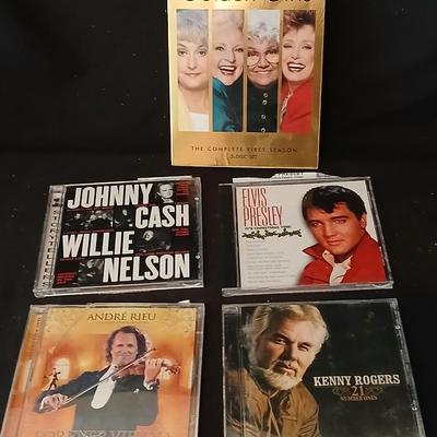 Entertainment media - DVD and music on CD