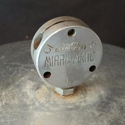 Mirro-Matic deluxe pressure pan with booklet