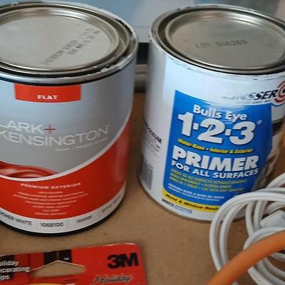 Household hardware - calking gun - hardware - small tools - hinges - stud finder - paint and more
