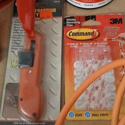 Household hardware - calking gun - hardware - small tools - hinges - stud finder - paint and more