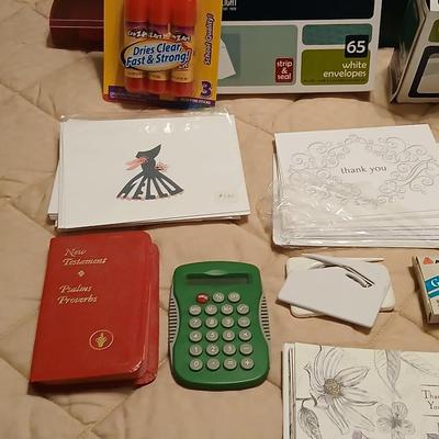 Home office supplies - 3 ring binders - envelopes - and much more